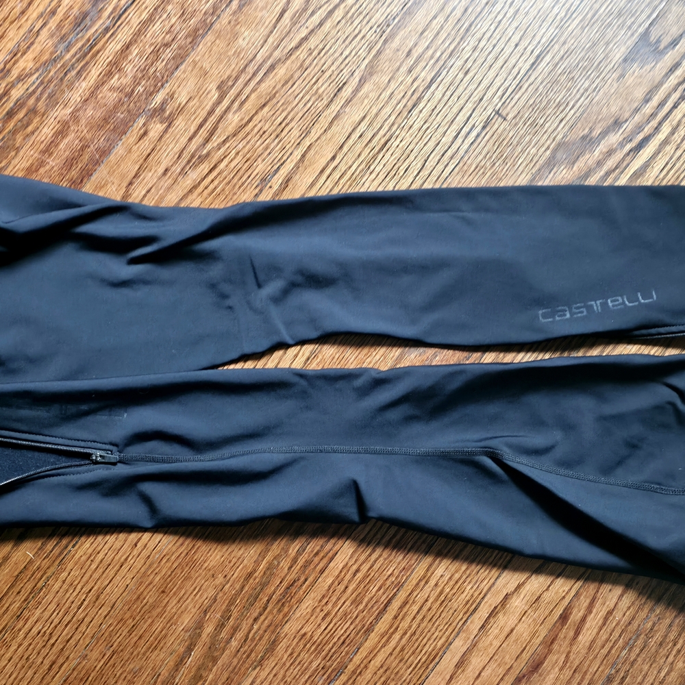 Castelli Thermoflex 2 Leg Warmers Lycra/Fleece XL NWOT